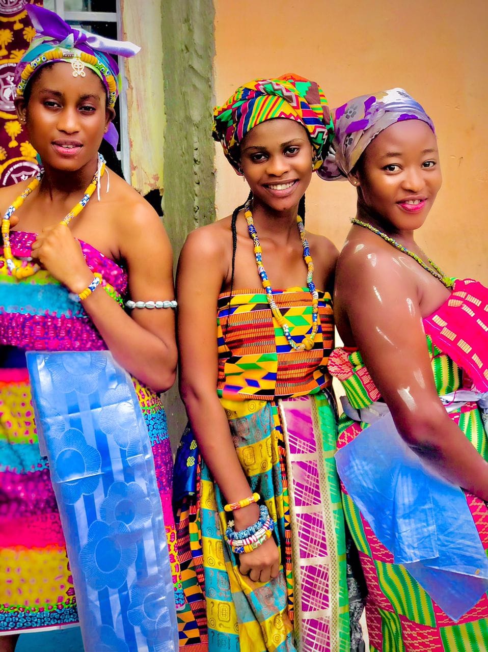 Traditional Kente Attire