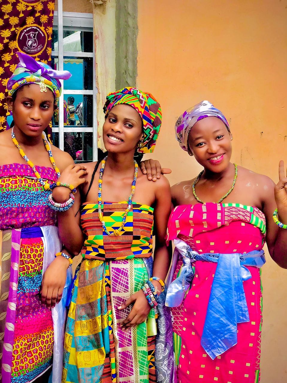 Women in Kente Celebration