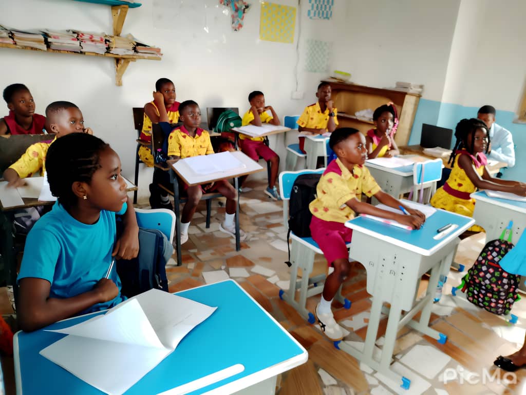 Attentive Students in Class