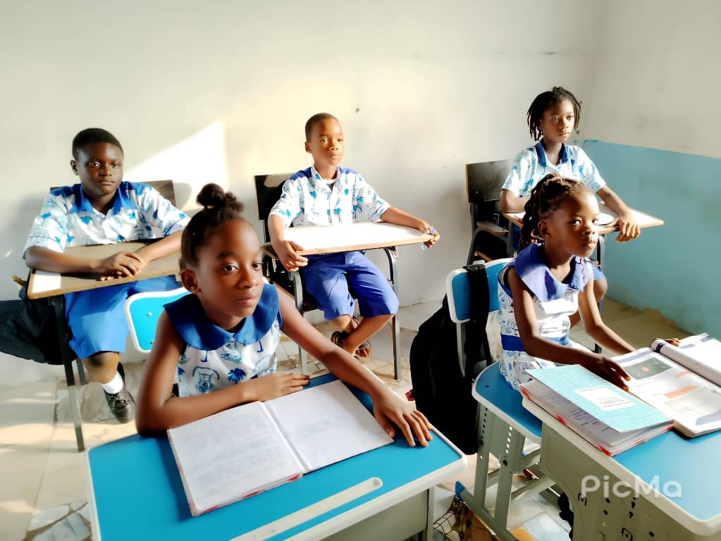 Blue Uniform Classroom