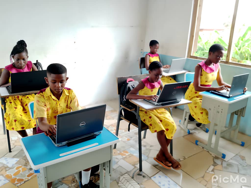 Computer lab session