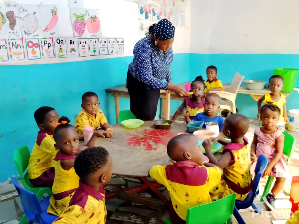 Mealtime with teacher